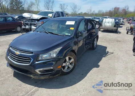 2015 Chevrolet Cruze 1Lt Auto из США, поврежденный, VIN 1G1PC5SB8F7293253